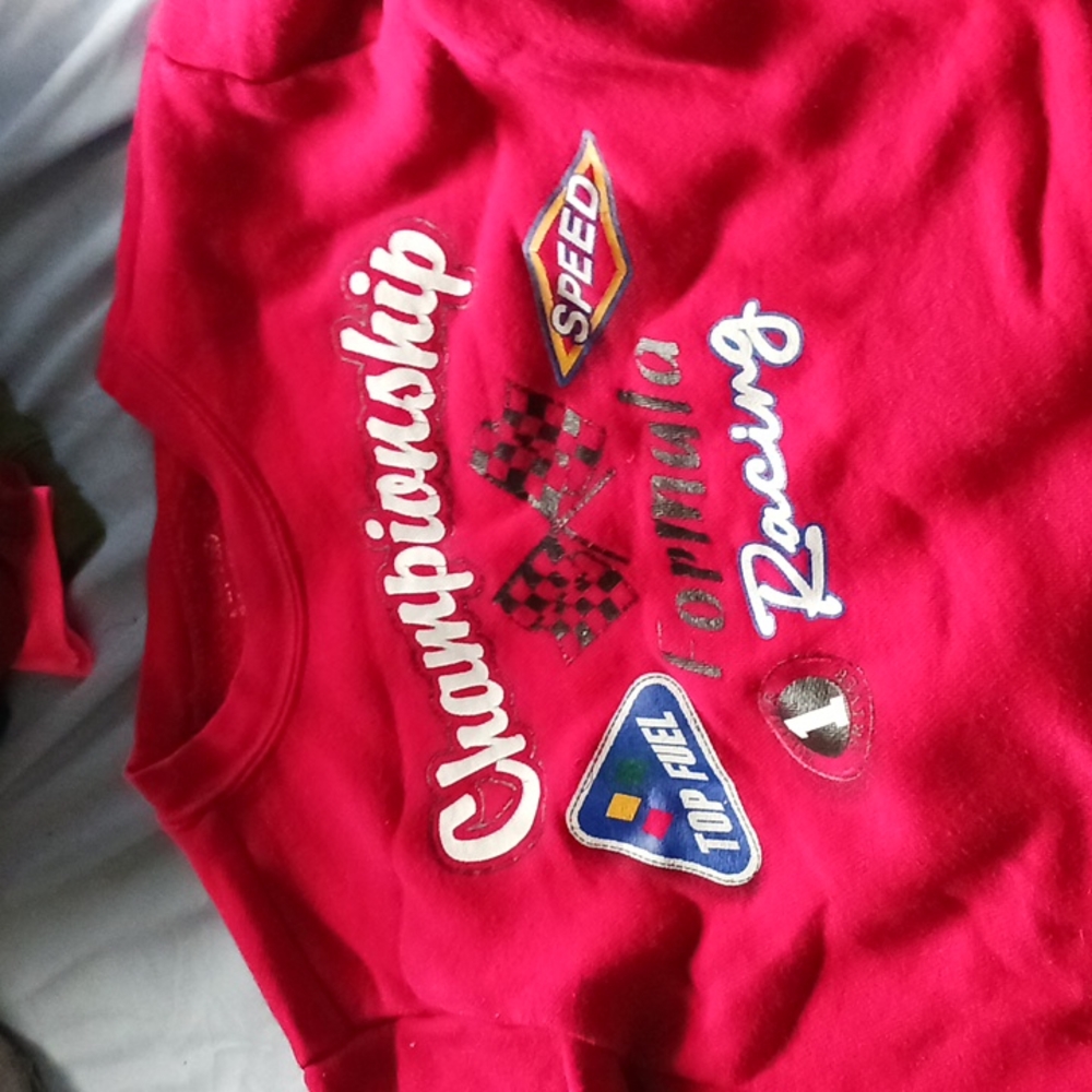 Formula one championship racing boys sweatshirt 3t